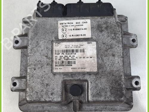 Used Engine control unit (ECU) FIAT PANDA (169_) 1.2 Natural Power (169.AXB1A) (60 hp) 13413356