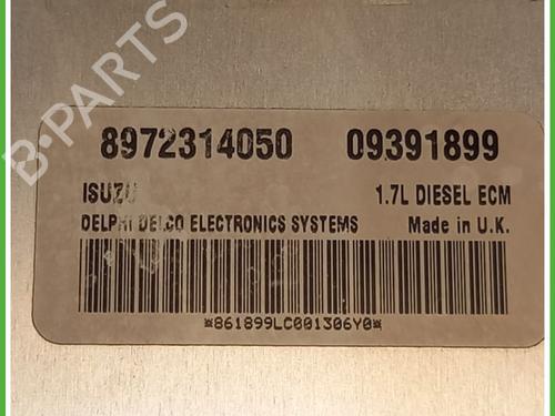 Engine control unit (ECU) OPEL ASTRA G Estate (T98) 1.7 DTI 16V (F35) | BP29629581M57 
