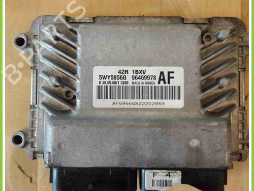 Used Engine control unit (ECU) CHEVROLET AVEO / KALOS Hatchback (T250, T255) 1.2 LPG (84 hp) 13385729