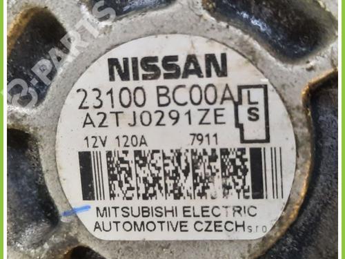 Alternator NISSAN QASHQAI / QASHQAI +2 I (J10, NJ10, JJ10E) 1.6 | BP11369982M7 