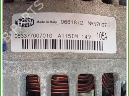 Alternator FIAT PANDA (169_) 1.2 Natural Power (169.AXB1A) | BP40139232M7 - Image 4