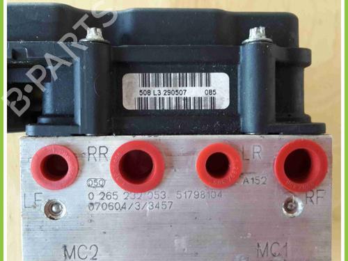 ABS pump FIAT GRANDE PUNTO (199_) 1.4 (199AXB11, 199AXB1A, 199BXB1A, 199AXL1A) | BP13114203M43 