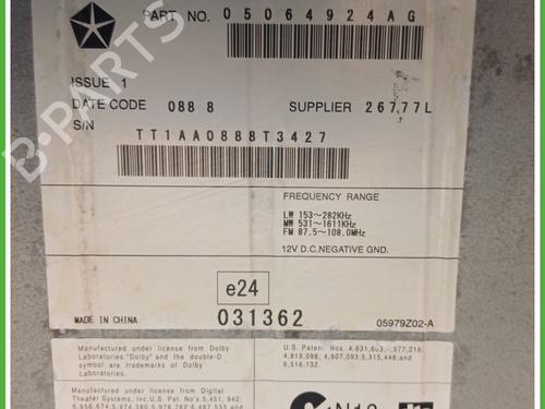 Bilradio JEEP CHEROKEE (KK) 2.8 CRD 4x4 | BP27410036E6 