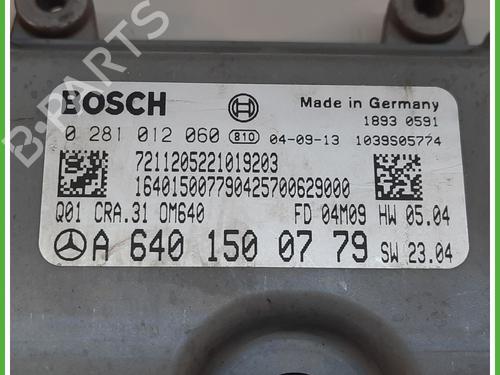 Engine control unit (ECU) MERCEDES-BENZ A-CLASS (W169) A 180 CDI (169.007, 169.307) | BP12909951M57 