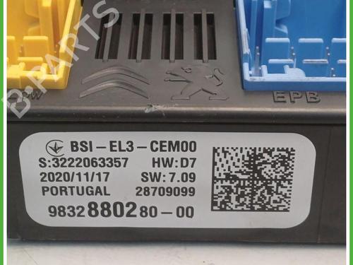 Fuse box OPEL CORSA F (P2JO) 1.2 (68) | BP40144051E1 - Image 3
