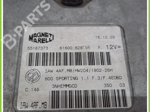 Computer motormanagement FIAT SEICENTO / 600 (187_) 1.1 (187AXB, 187AXB1A, 187AXC1A02) | BP11369600M57 