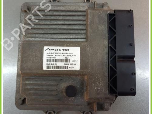 Used Engine control unit (ECU) FIAT PANDA (169_) 1.3 D Multijet (169.AXC1A) (70 hp) 13319221