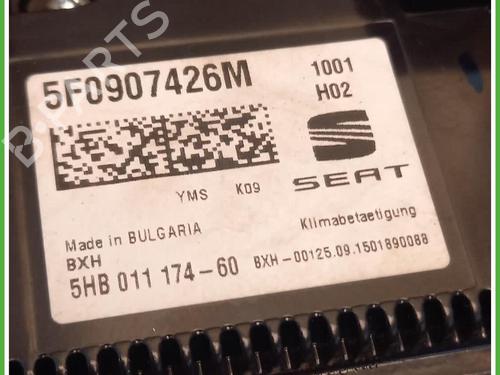 Climate control SEAT LEON (5F1) 1.6 TDI | BP40073482I5 - Image 4