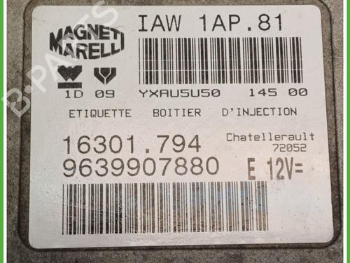 Engine control unit (ECU) PEUGEOT 206 Hatchback (2A/C) 1.4 i | BP26688350M57 