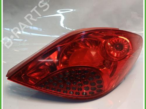 Used Right taillight PEUGEOT 207 Saloon 1.4 Flex (82 hp) 26447638