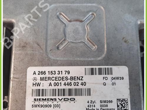 Engine control unit (ECU) MERCEDES-BENZ A-CLASS (W169) A 170 (169.032, 169.332) | BP13419434M57 