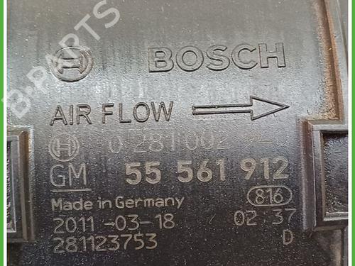 Mass air flow sensor OPEL CORSA D (S07) 1.3 CDTI (L08, L68) | BP17087773M95 