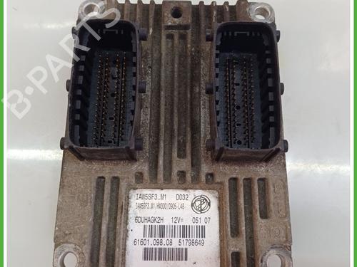 Used Engine control unit (ECU) FIAT GRANDE PUNTO (199_) 1.2 (65 hp) 20107140