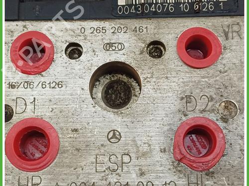 ABS pump MERCEDES-BENZ A-CLASS (W168) A 160 (168.033, 168.133) | BP17907840M43 