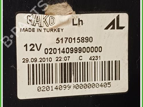 Left taillight FIAT GRANDE PUNTO (199_) 1.3 D Multijet | BP15501098C34 