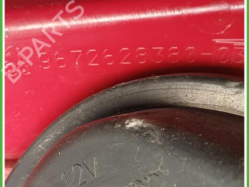 Right taillight PEUGEOT 208 I (CA_, CC_) 1.4 HDi | BP26733256C35 
