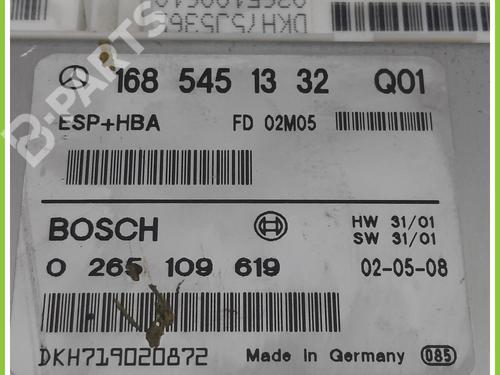 Control unit MERCEDES-BENZ A-CLASS (W168) A 170 CDI (168.009, 168.109) | BP11368537M11 