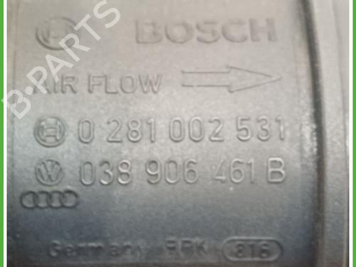 Mass air flow sensor VW GOLF V (1K1) 1.9 TDI | BP22544763M95