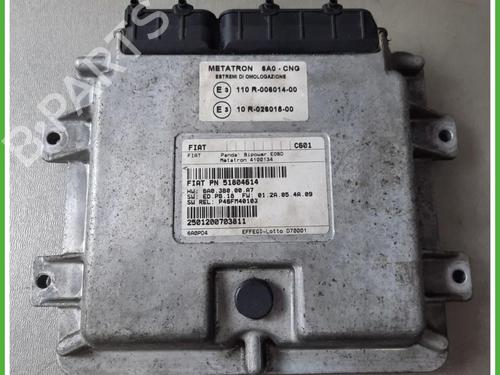 Used Engine control unit (ECU) Engine control unit (ECU) FIAT PANDA (169_) 1.2 Natural Power (169.AXB1A) (60 hp) 40131096 40131096