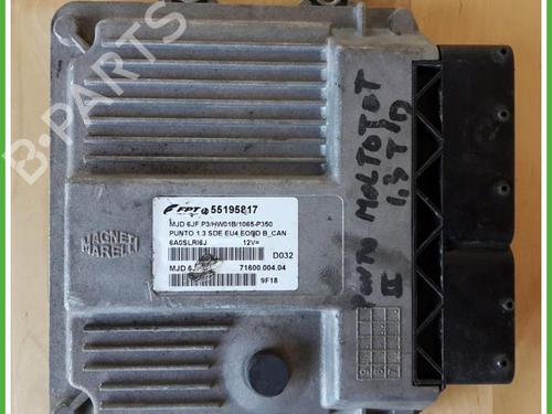 Used Engine control unit (ECU) Engine control unit (ECU) FIAT PUNTO (188_) 1.3 JTD 16V (70 hp) 40130111 40130111