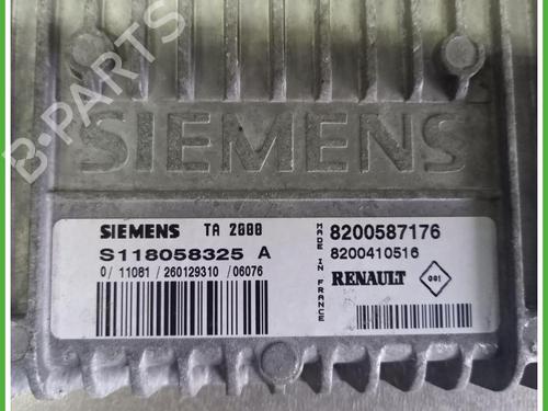 Engine control unit (ECU) RENAULT SCÉNIC II (JM0/1_) 1.6 16V (JM1R) | BP40130863M57 - Image 2