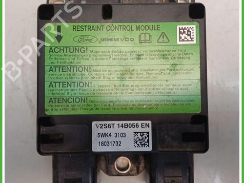 Used ECU airbags ECU airbags FORD FIESTA V (JH_, JD_) 1.25 16V (75 hp) 40147618 40147618