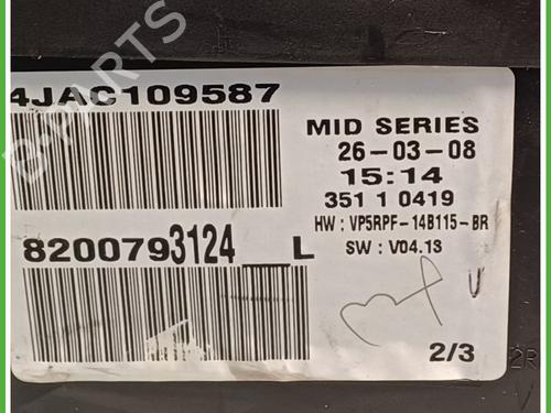 Instrument cluster RENAULT MEGANE II Estate (KM0/1_) 1.6 16V | BP22889827C47 