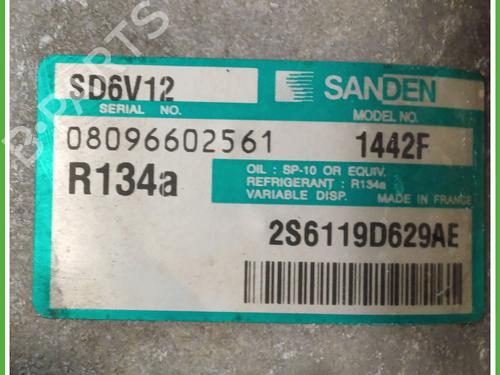 AC compressor FORD FIESTA V (JH_, JD_) 1.4 TDCi | BP22382591M34 