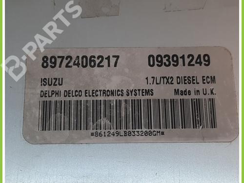 Engine control unit (ECU) OPEL ASTRA G Estate (T98) 1.7 DTI 16V (F35) | BP11731055M57 