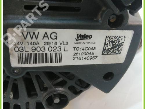 Alternator VW GOLF VII (5G1, BQ1, BE1, BE2) 1.6 TDI | BP11368365M7 