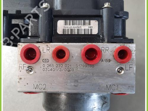 ABS pump FIAT PANDA (169_) 1.2 (169.AXB11, 169.AXB1A) | BP13235196M43 