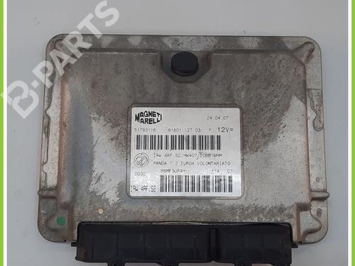 Engine control unit (ECU) FIAT PANDA (169_) 1.2 (169.AXB11, 169.AXB1A) (60 hp) 11370875