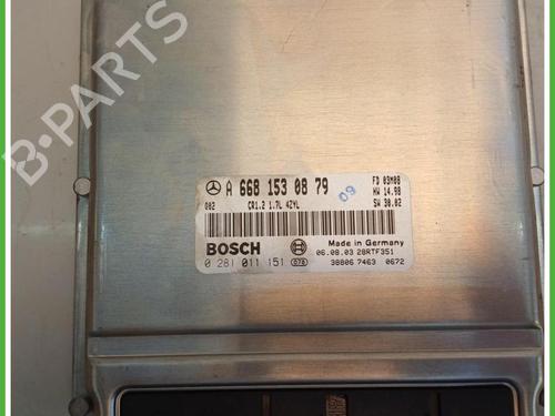 Used Engine control unit (ECU) Engine control unit (ECU) MERCEDES-BENZ A-CLASS (W168) A 170 CDI (168.009, 168.109) (95 hp) 40147391 40147391