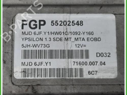Engine control unit (ECU) CITROËN C5 II (RC_) 1.6 HDi (RC8HZB) | BP40131975M57 - Image 2