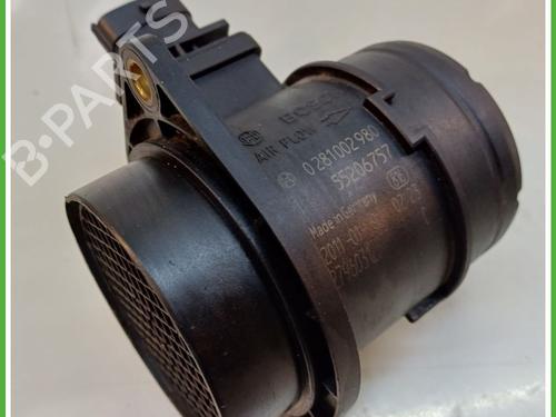 Used Mass air flow sensor FIAT BRAVO II (198_) 1.9 D Multijet (198AXB1A) (120 hp) 16074023