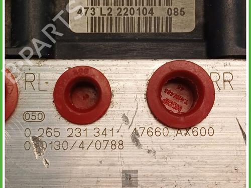 ABS pump NISSAN MICRA III (K12) 1.2 16V | BP27654456M43 
