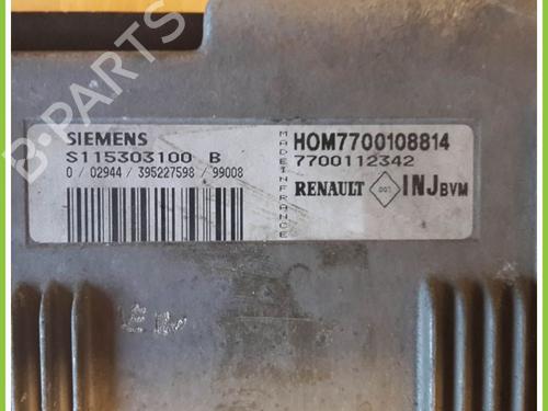 Engine control unit (ECU) RENAULT CLIO II (BB_, CB_) 1.4 (B/CB0C, B/CB0S) | BP13419402M57 