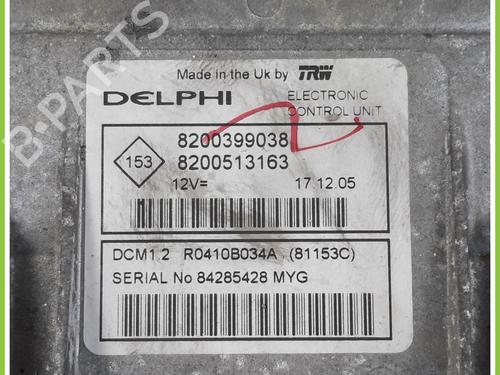 Engine control unit (ECU) RENAULT CLIO III (BR0/1, CR0/1) 1.5 dCi (BR17, CR17) | BP13385719M57