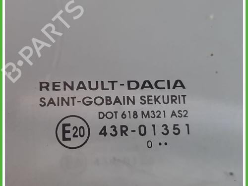 Rear left door window DACIA SANDERO III 1.0 TCe 100 ECO-G | BP13364421C20 