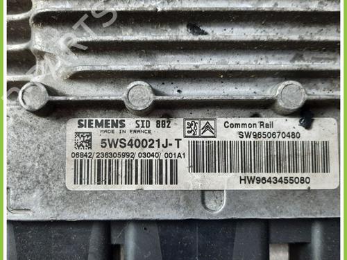 Engine control unit (ECU) CITROËN C3 I (FC_, FN_) 1.4 HDi | BP13419400M57 