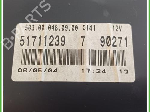 Instrument cluster FIAT PANDA (169_) 1.2 (169.AXB11, 169.AXB1A) | BP19145510C47 