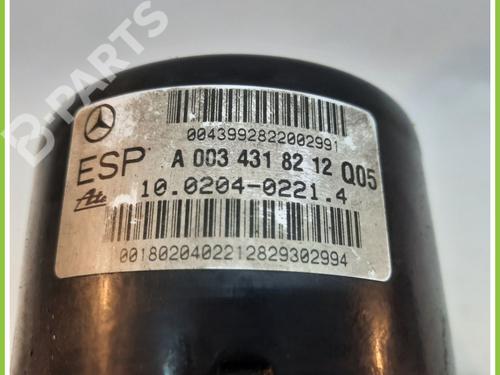ABS pump MERCEDES-BENZ E-CLASS (W210) E 220 CDI (210.006) | BP11370962M43 