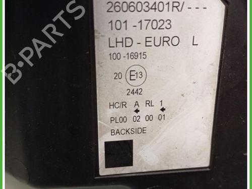 Left headlight RENAULT KANGOO BE BOP (KW0/1_) 1.5 dCi (KW0G) | BP40144065C28  - Image 5