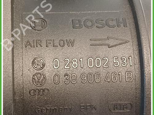 Mass air flow sensor VW GOLF V (1K1) 1.9 TDI | BP25836608M95 