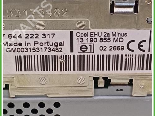 Radio OPEL MERIVA A MPV (X03) 1.6 16V (E75) | BP16820208E6 