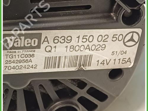 Alternator SMART FORFOUR (454) 1.5 CDI (454.000) | BP22382580M7 