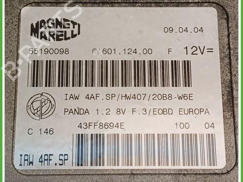 Engine control unit (ECU) FIAT PANDA (169_) 1.2 (169.AXB11, 169.AXB1A) | BP21393782M57 