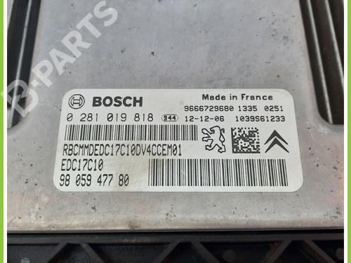 Engine control unit (ECU) CITROËN C3 II (SC_) 1.4 LPG | BP11369787M57 