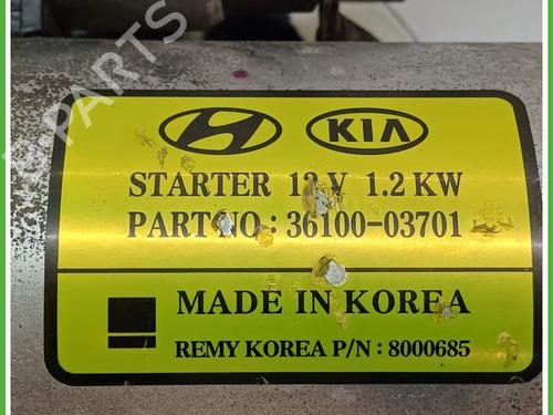 Starter KIA STONIC (YB) 1.4 CVVT | BP20305962M8 