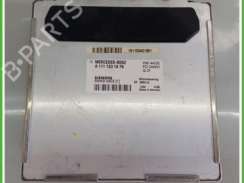 Engine control unit (ECU) MERCEDES-BENZ C-CLASS Coupe (CL203) C 200 Kompressor (203.745) | BP19092615M57 